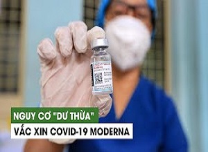 Nguy cơ hao phí do không sử dụng hết vắc xin Covid-19 Moderna